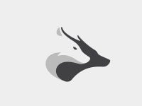 Wolf & Deer by Yoga Perdana on Dribbble Wolf & Deer
