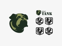 Tank Logo by John Schrei on Dribbble Tank Logo