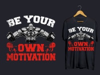 Gym T-Shirt Design by Creative T-Shirts on Dribbble Gym T-Shirt Design