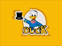 Duck Cartoon Logo by Rifa Tasnim on Dribbble Duck Cartoon Logo