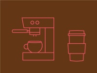 coffee shop icons by Marcos Reyes on Dribbble coffee shop icons