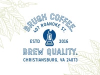 Brugh Coffee Lockup by Seth McDuffie on Dribbble Brugh Coffee Lockup