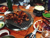 엉털네 꼼장어에 계란찜에 김치말이 국수 막고 싶다 ㅠㅠ Food Eat Korean Food | EyeEm