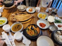 High angle view of meal served in tray | ID: 182873126