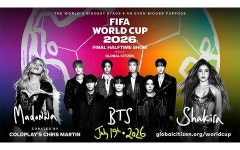 BTS가 헤드라이너인 2026 북중미 월드컵 하프타임 쇼, 상업화일까?
