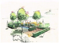 [가드닝강좌] 가든스쿨-오로라라(oro.LaLa)의 정원+Garden Sketch Drawing < 정원문화 < 정원문화신문 < 기사본문 - 월간가드닝... 