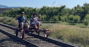 Hood River: Railbikes Experience | GetYourGuide