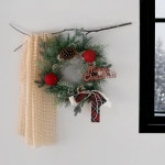 레드 볼 솔방울 X-MAS 리스