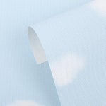 만능 풀바른벽지 합지 H1045-1 하늘 블루