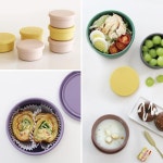 도넛 실리콘 밀폐용기 냉장고 밥팩 3P세트 (소/중/대)