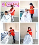 (사)대한미용사회울산북구지회, 복음요양병원 이·미용 봉사 < 사회... (사)대한미용사회울산북구지회, 복음요양병원 이·미용 봉사... 