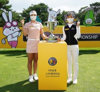 [KLPGA KB금융 스타챔피언십] < 생생포토 < 뉴스 < 기사본문 - 골프한국... 대회' 우승에 도전하는 전인지·안송이 [KLPGA KB금융 스타챔피언십]