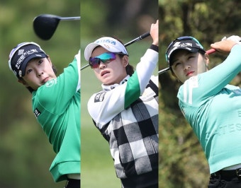박지영·박민지·박현경, KLPGA 메디힐 대회 최종일 '챔피언조 우승 경쟁' < KLPGA < 골프일반 < 뉴스 < 기사본문 - 골프한국 박지영·박민지...