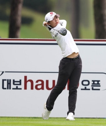장타자 황유민 프로의 유연한 티샷 [KLPGA 대보하우스디 오픈]... 골프한국 장타자 황유민 프로의 유연한 티샷 [KLPGA 대보하우스디 오픈]