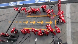 F1 피트스탑.gif - 고급유머 F1 피트스탑.gif