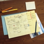 하프클럽 - 대한민국 메가쇼핑 [페이퍼웨이즈] Paperways Desk Notepad -Weekly organizer