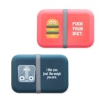 하프클럽 - 대한민국 메가쇼핑 [기봉코리아] [디비피] 어뮤즈 카툰 런치박스 대 2 color (2종 택1)