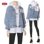 하프클럽 - 대한민국 메가쇼핑 엣지프린팅데님점퍼(TP1911022)