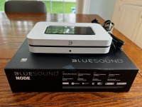 Sold: Bluesound Node 2021 N130 Streamer DAC in White... org 						Sold:				Bluesound Node 2021 N130 Streamer DAC in White