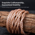 206-Core 5N 2-Strand OFC Silver-plated Upgraded Cable with 0.6mm Diameter Tube Built in | Headphone Reviews and Discussion - Head... 