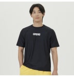 H FASHION [아레나수영복] 남성 뉴웨이브 릴렉스핏 숏슬리브 래쉬가드 A4BM1RR44BLK