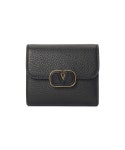 H FASHION 발렌티노 V 로고 여성 반지갑 P0AA6LFN 0NO