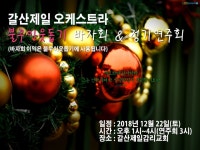 갈산제일오케스트라 정기연주 무대 < 읍면중계탑 < 홍성신문 < 기사본문 - 홍성신문·내포타임즈 갈산제일오케스트라 정기연주 무대