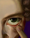 eye feel like eye just copied my ref - ibisPaint