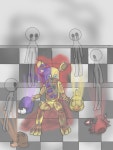 프레디의피자가게 3 죽음의 맞은 퍼플가이 그리기 - ibisPaint