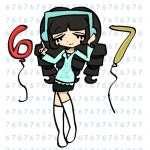 6 7 6 7 6 7 - ibisPaint