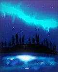 Aurora Lights - ibisPaint