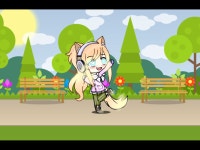 Shading my oc winter buns and coloring - ibisPaint