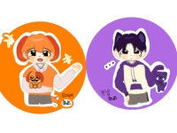 도그레이&캣냅 - ibisPaint