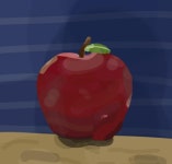 Apple яблоко - ibisPaint