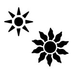 IBM4963 Sun sticker Stamp a - ibisPaint IBM4963 Sun  sticker Stamp a - ibisPaint