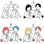 IBM1627 Christmas Eve date - ibisPaint