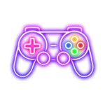 Game controller neon sign - ibisPaint