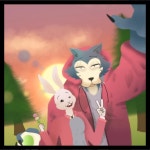 Legoshi x Haru pic - ibisPaint