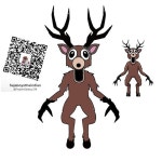 Deer 99 nights in the forest - ibisPaint