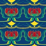 IBM3728 chrysanthemum pattern - ibisPaint