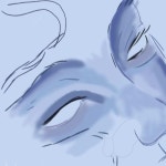 the woman in blue pt one - ibisPaint
