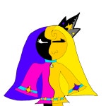 Half sun half moon - ibisPaint