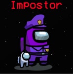 Among Us purple guy Fnaf - ibisPaint