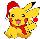 Christmas Pikachu - ibisPaint