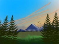 land scape - ibisPaint