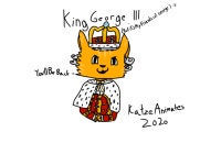 King George III (as a cat) speedpaint - ibisPaint