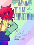 THANK YOU 4 100 ARTWORK - ibisPaint