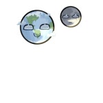 luna y tierra bro - ibisPaint