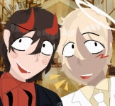 Damien (L) and Xavier (R) ‼️ - ibisPaint