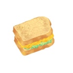 IBM4807 Scrambled egg avocado sandwich - ibisPaint